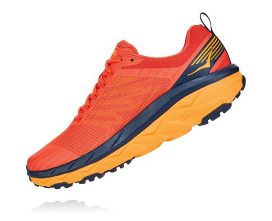 Hoka One One Spor Ayakkabı Erkek Kırmızı - Challenger Atr 5 - CR2169348